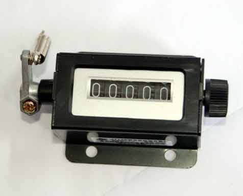 J114 Series Mechanical Stroke Counter with  Knob Reset#Pulling counter