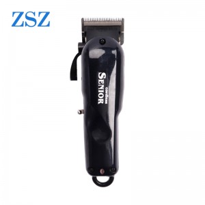 ZSZ F18 Clipper Electric Trimmer ho an'ny Salon Barbers Mora ampiasaina maotera mahery USB Charging Hair Cutting Shears