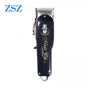 Μοντέλο ZSZ No F52 Ανδρική ηλεκτρική κουρευτική μηχανή ενηλίκων Τεχνολογία πλήρους μεταλλικού περιβλήματος από αλουμίνιο Γρήγορη φόρτιση Επαναφορτιζόμενη Η κλιμακωτή λεπίδα κίνησης των δοντιών Four Limit Combs Hair Cutter Professional Hair Tr...
