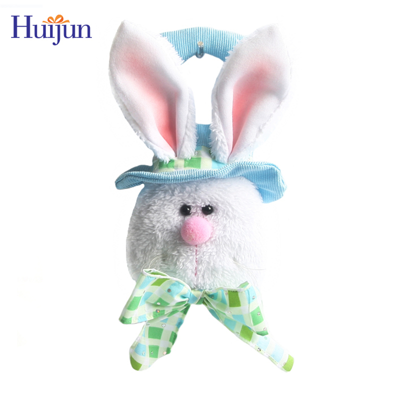 Heildsölu Plush Easter Bunny Door Hanger Fyrir Aster
