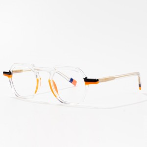 युनिसेक्स हस्तनिर्मित एसीटेट चष्मा फ्रेम