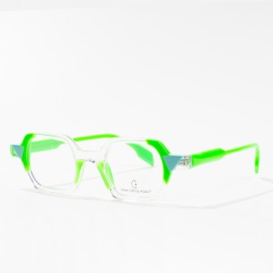 Нови модни кръгли ацетатни очила
