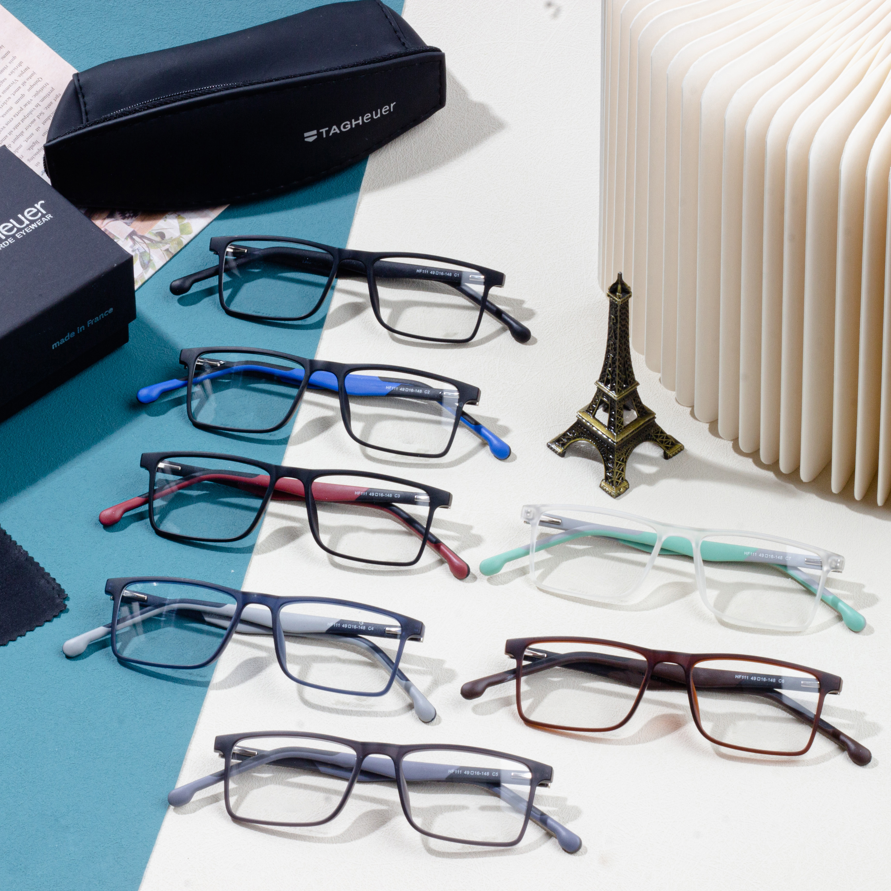 Дизајнерски оптички спортски рамки за очила