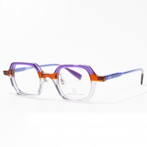 Montature per occhiali da vista unisex in acetato di ultima generazione