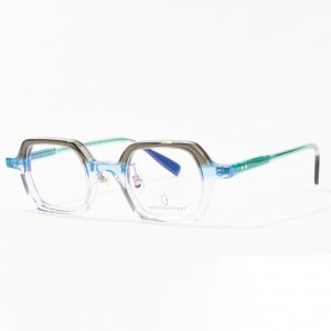 Unisex-glasögonbågar i acetat i senaste stil