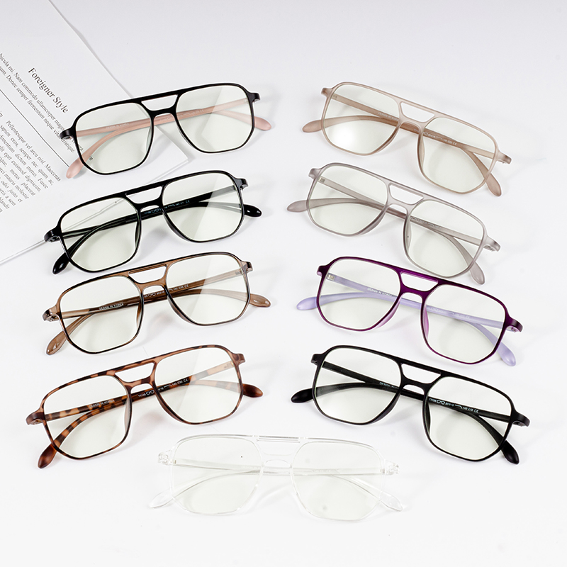 Kacamata Pemblokiran Cahya Biru FashionTR90 Frame