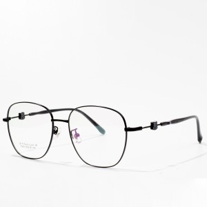 Titanium Women Anti Blue Light Optical Lenses Glasses Frames