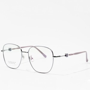 Рамки за очила за очила со оптички леќи од титаниум