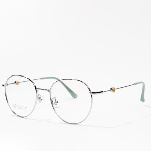 Eyewear Titanium Optical Frames Wholesale Metal Magalasi