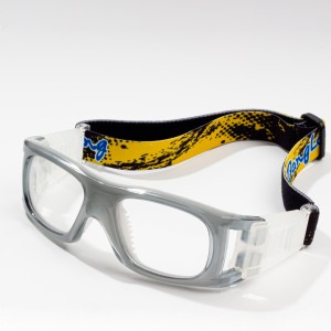 Nieuwe beschermende basketbalbril Sportbril