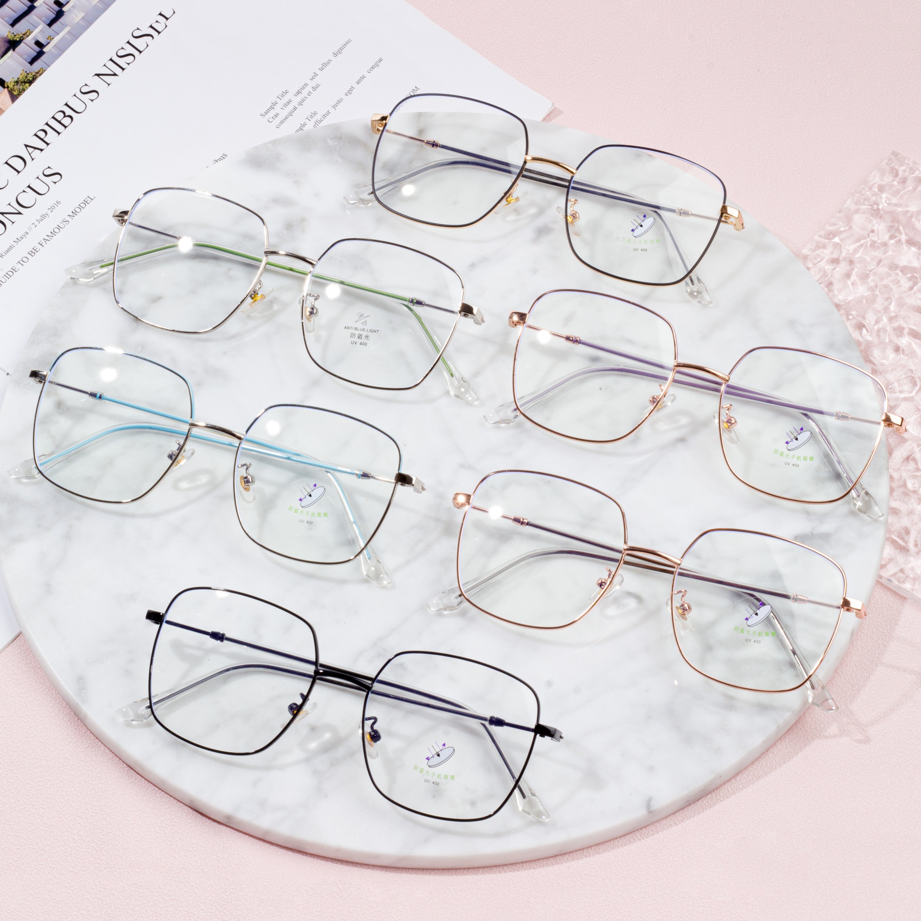 Slàn-reic New Classic Eyeglass Frames airson Boireannaich