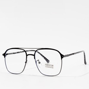Bingkai kacamata logam unik berkualitas tinggi
