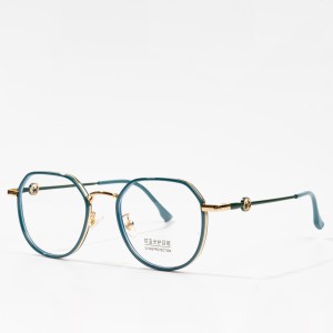भिन्टेज मेटल चश्मा फ्रेम अप्टिकल चश्मा फ्रेम