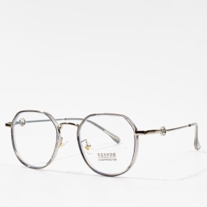 Monture de lunettes en métal vintage Monture de lunettes optiques