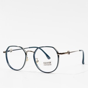 Vintage metallilasien kehys Optinen silmälasien kehys