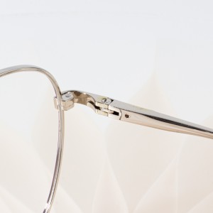 le più popolari montature per occhiali in metallo a prezzo di fabbrica per le donne