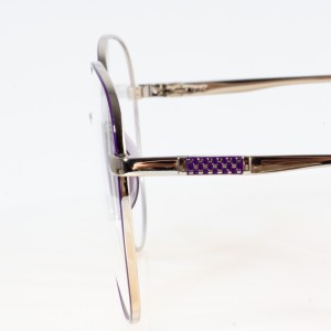 الأكثر شعبية إطارات النظارات المعدنية سعر المصنع للنساء