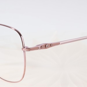 गोल सर्कल क्लिअर लेन्स महिला डिझायनर चष्मा ऑप्टिकल फ्रेम