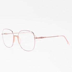 Runder Kreis-klarer Linsen-Frauen-Designer-Brillenrahmen