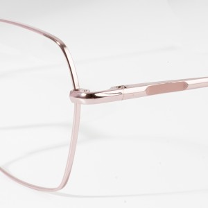 Fashion Glasses Women Optical Metal Frames Eyeglasses Slàn-reic