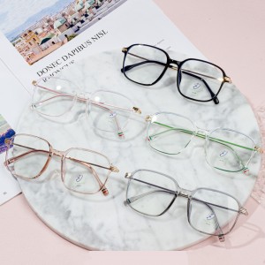 Monturas ópticas de lentes anti-rayos azules para mulleres de moda