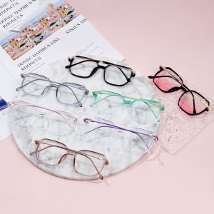 Moda nova armação de óculos óptico transparente