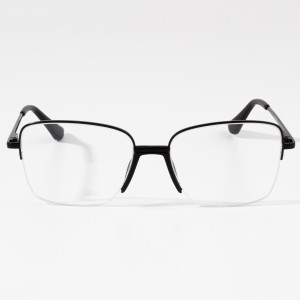 Monture de lunettes en métal optique de haute qualité pour hommes