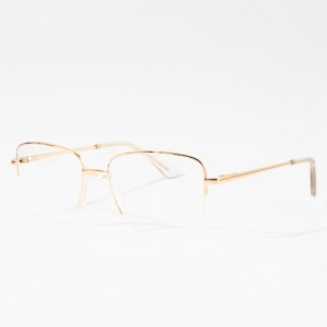 Висококвалитетна оптичка метална рамка за очила за мажи