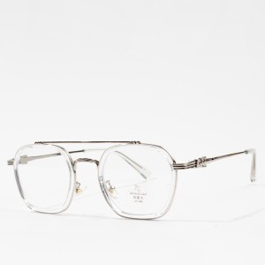 New Fashion manlju Metal & TR Full Rim Eyeglasses
