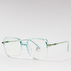 Mode fyrkantiga bågar Glasögon för kvinnor