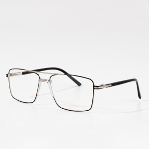 Korniza optike e syzeve me logo të modës me porosi Korniza syzesh katrore për meshkuj