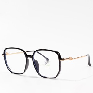Mode ny transparent optisk glasögonbåge