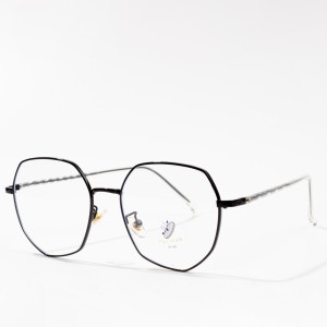 метални ретро оптички очила за жени