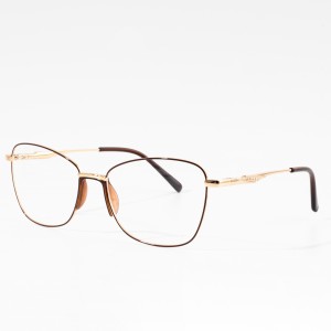 Montature per occhiali da vista in metallo da donna di vendita calda con prezzi super