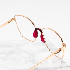 Novo design de armações de óculos ópticos femininos