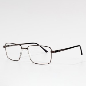 Vendita diretta in fabbrica Nuovi occhiali da vista in metallo da uomo di design alla moda