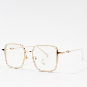 metalni okviri za naočale vintage tanke retro naočale koje blokiraju plavo svjetlo