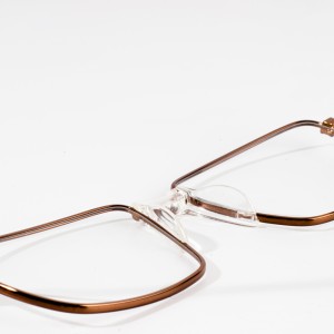 Hochwertige Mode-Sattel-Nasenpolster-optische Brillen für Männer