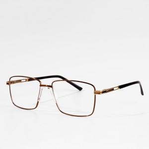 High Quality Class Fashion Sadel Nose Pad Optiska glasögon för män