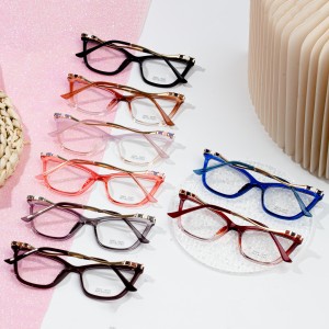 Lady Eyeglasses Cat Eye TR90 ክፈፎች የዓይን መነፅር የሴቶች ፍሬም