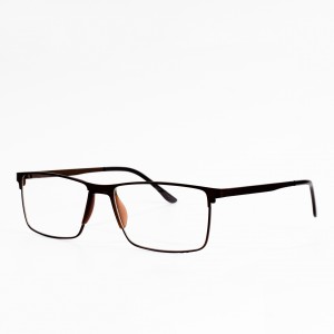 Köp mode män metall optiska glasögon med låg MOQ