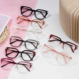 Klasszikus TR90 női optikai szemüveg szemüveg
