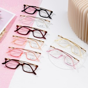 महिलाओं के चश्मे के थोक फ्रेम के लिए TR90 फैशन फ्रेम