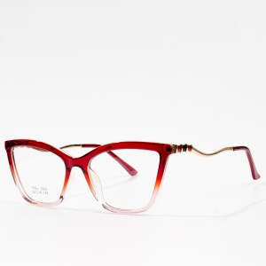 Lady Eyeglasses Cat Eye TR90 ክፈፎች የዓይን መነፅር የሴቶች ፍሬም