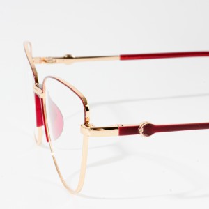 Kacamata Logam Bingkai Optik Anti Karat Ringan Wanita