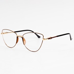 Лесни нерѓосувачки оптичка рамка женски метални очила