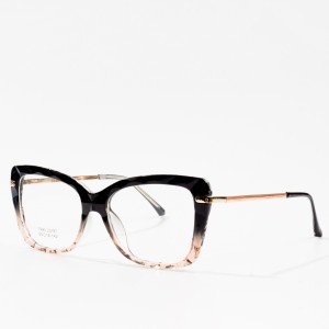 TR Oversized Glasses Transparent Eyeglasses ສໍາລັບ lady