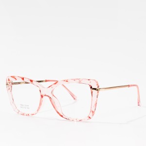 အမျိုးသမီးများအတွက် TR Oversized Glasses Transparent Eyeglasses