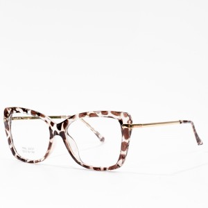 TR Overdimensjonerte briller Transparente briller for dame