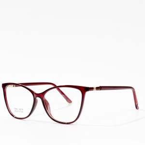 Извънгабаритни очила с котешко око, блокиращи синя светлина за жени с TR рамка